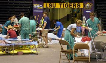 volunteers at LSU