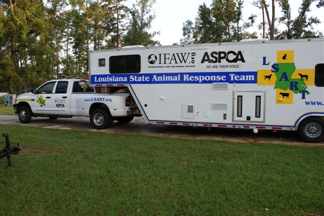 LSART Mobile Emergency Response Trailer, serving all Louisiana communities